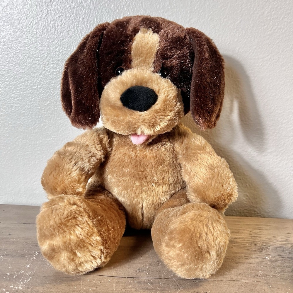RETIRED Build-A-Bear Workshop BAB 2014 Puppy Dog Plush Stuffed Animal Toy EUC